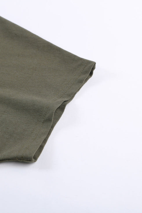 Casual Oversize T-Shirt With Pockets